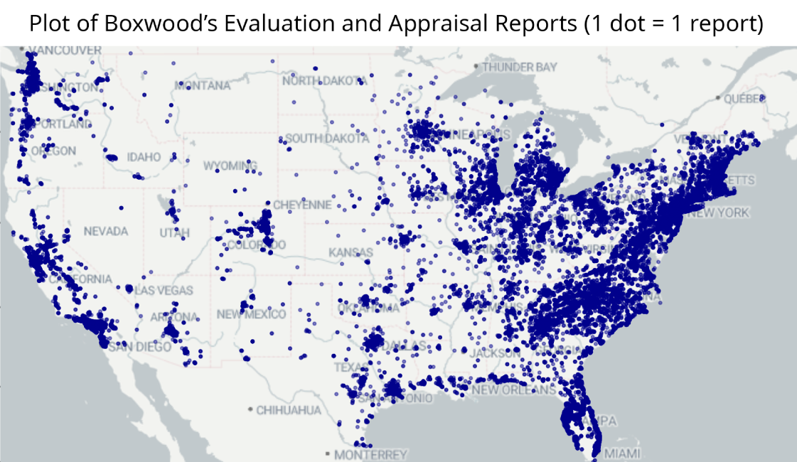 plot of Boxwoods Evaluation and Appraisal Reports